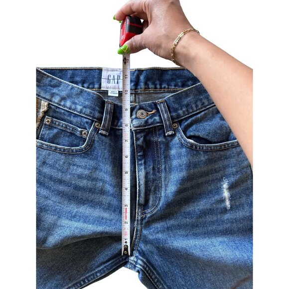 GAP Denim Jeans Women's Size 28 in Blue, Patchwork /d1 - Picture 4 of 6